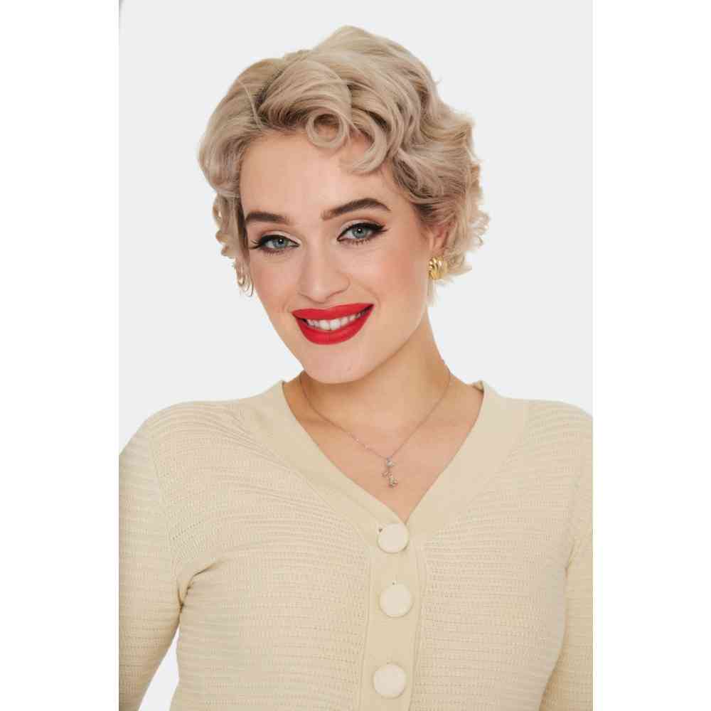 Voodoo Vixen - Retro Gold Shell Ohrringe - Goldfarben